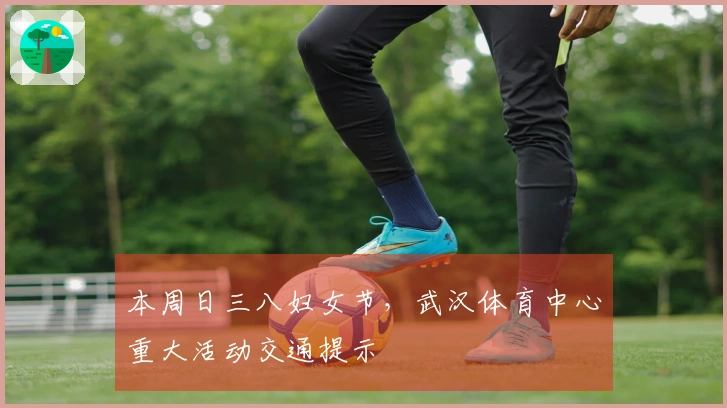本周日三八妇女节，武汉体育中心重大活动交通提示